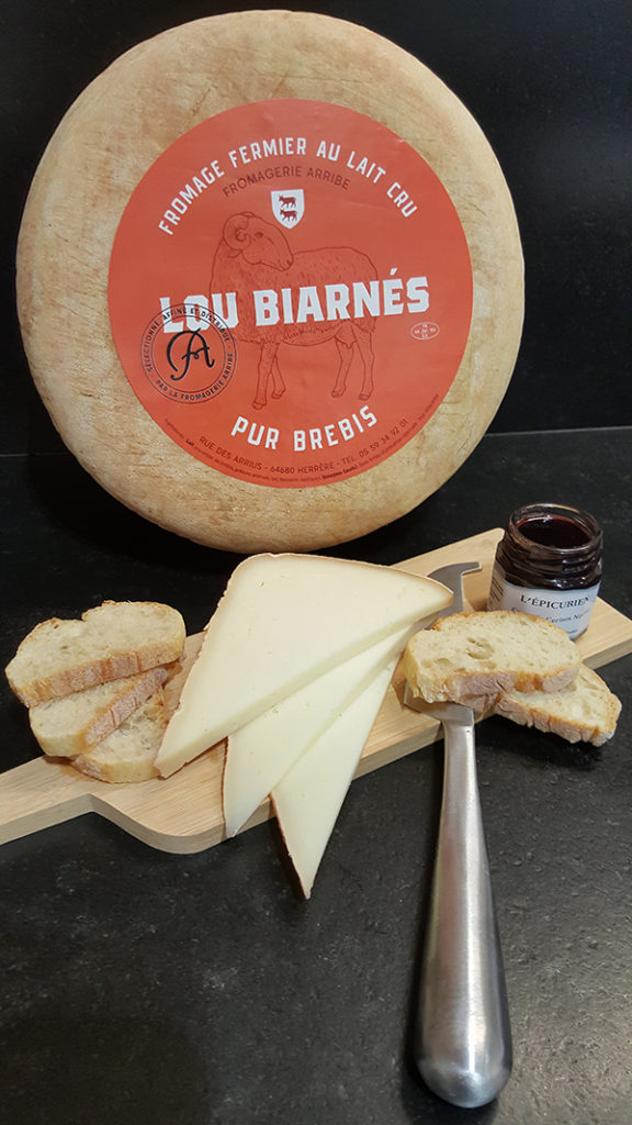 LOU BIARNES pur brebis de la Fromagerie Arribe