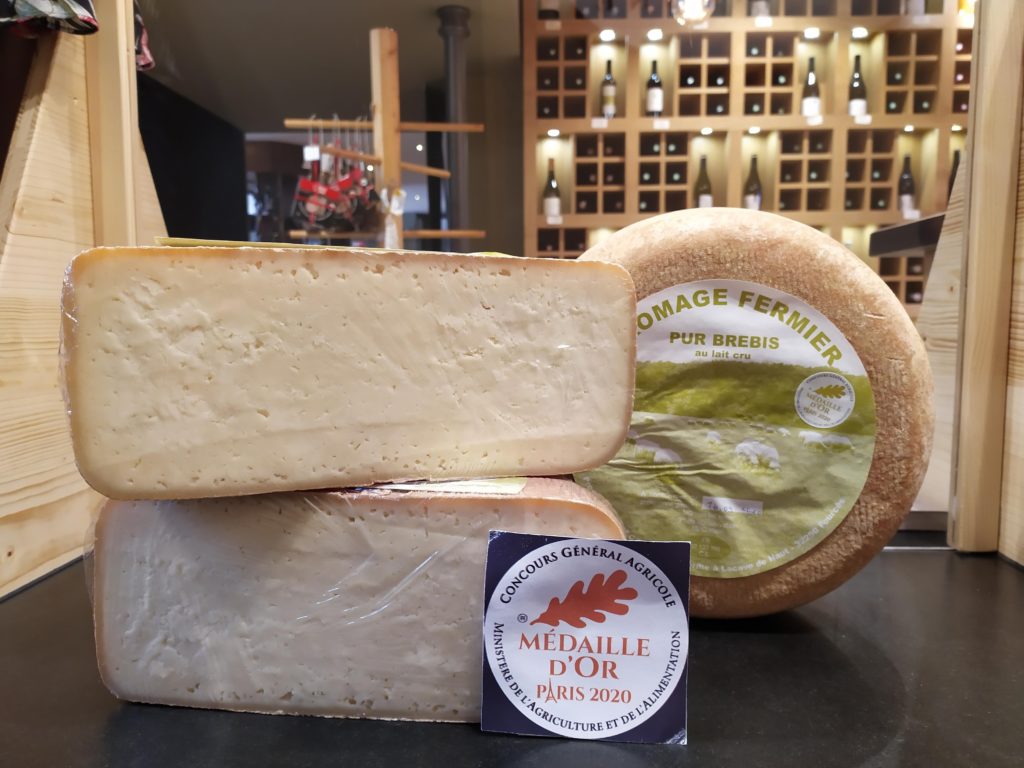 fromage pur brebis de la Fromagerie de Baylocq