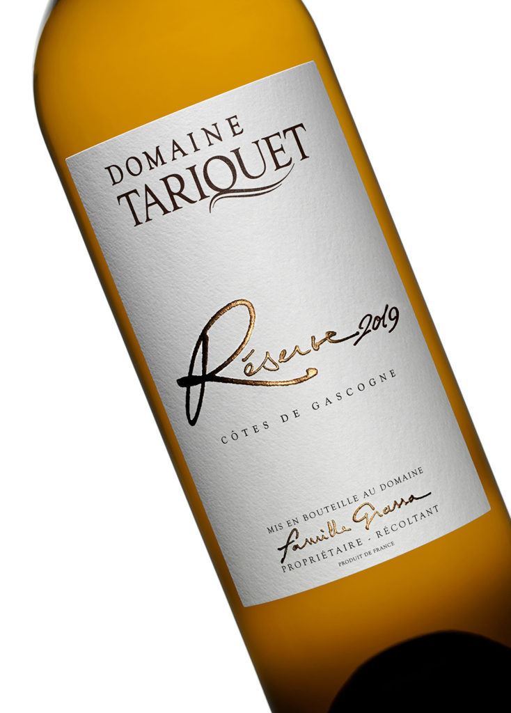 chter du blcn Domaine Tariquet Réserve 2019 