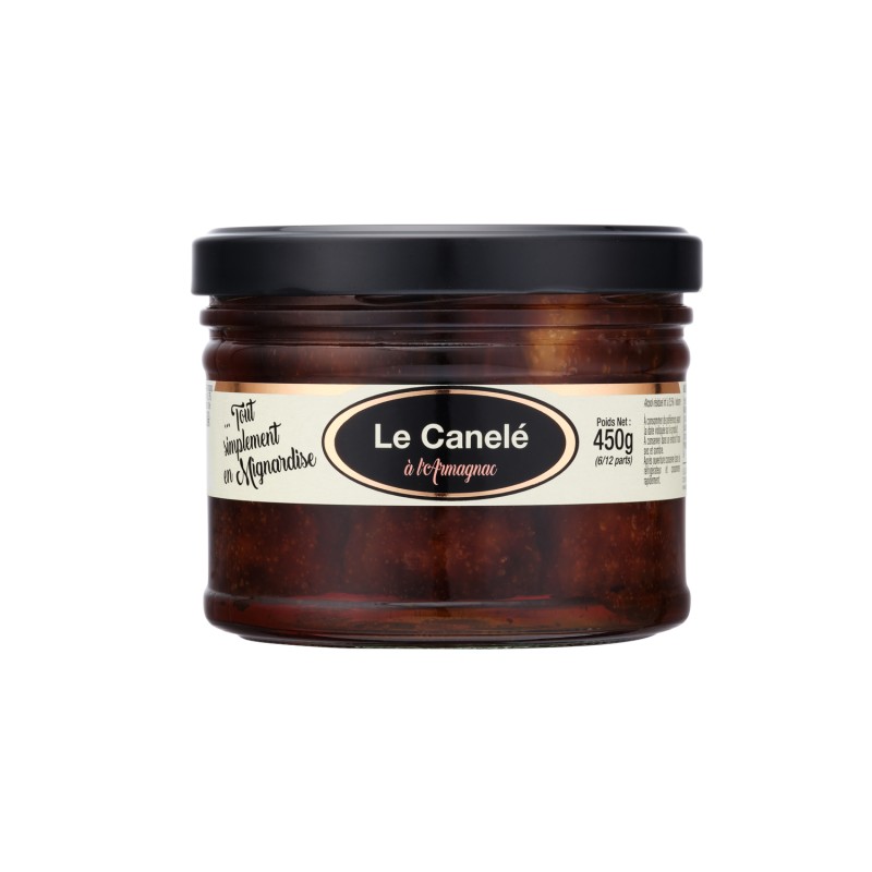 Le Canelé à l'Armagnac 450g (bocal)