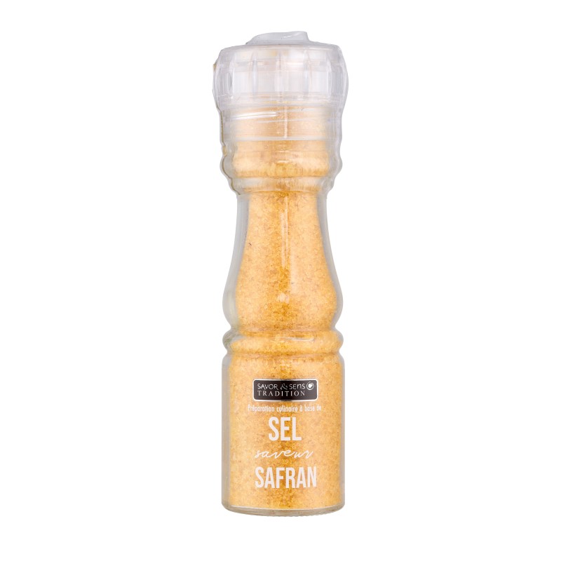 Sel de mer saveur safran 145g